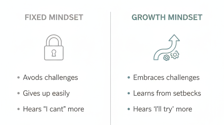 Fixed mindset & Growth mindset