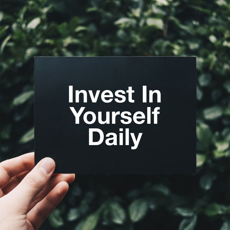 The Best Investment Is Always Yourself